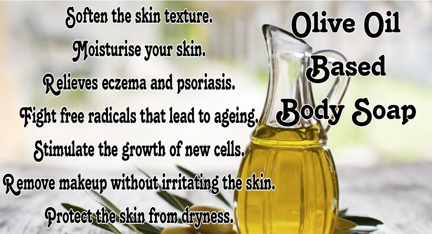 Body Soap Olive Oil Base